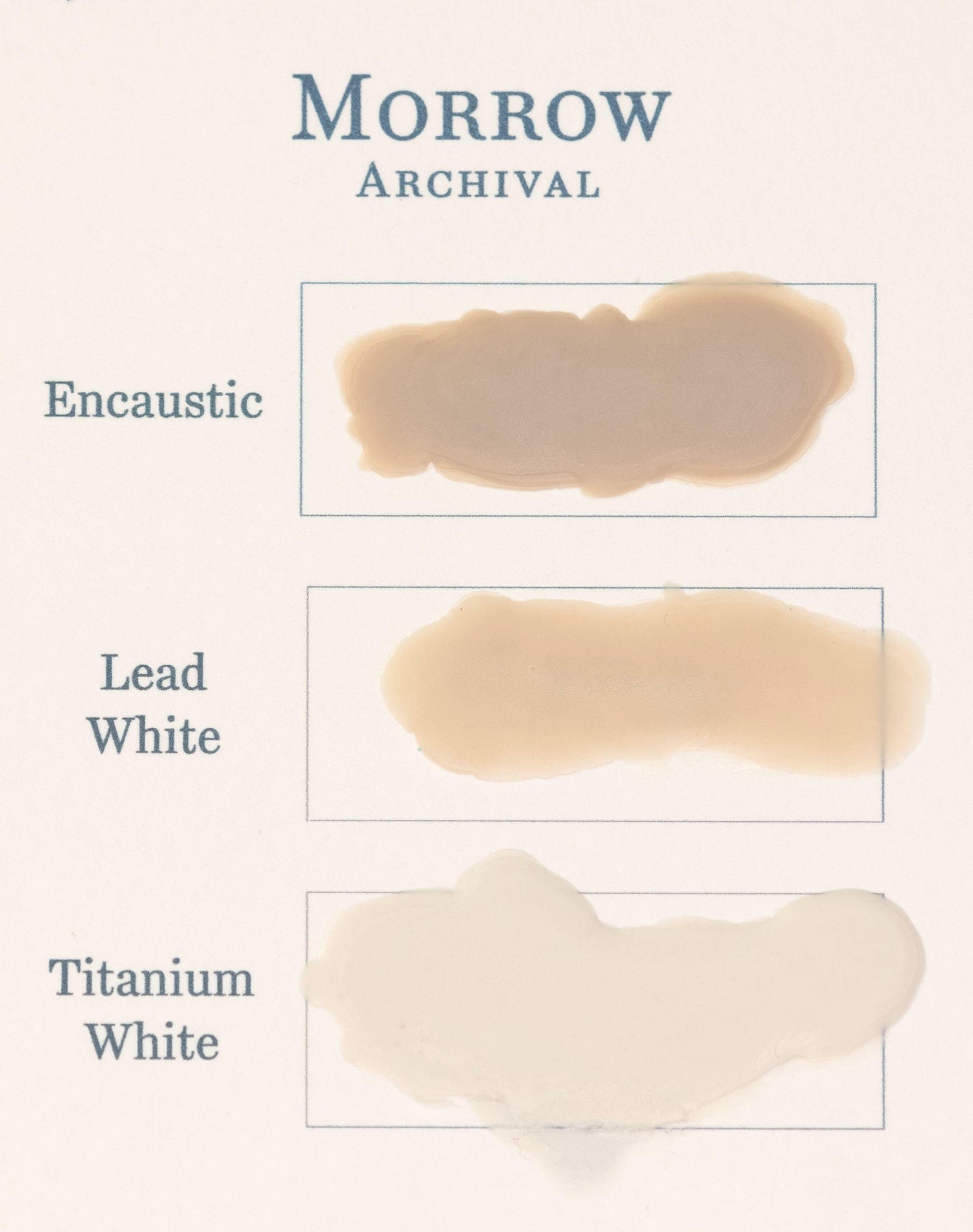 Kaolin White Encaustic Wax Paint