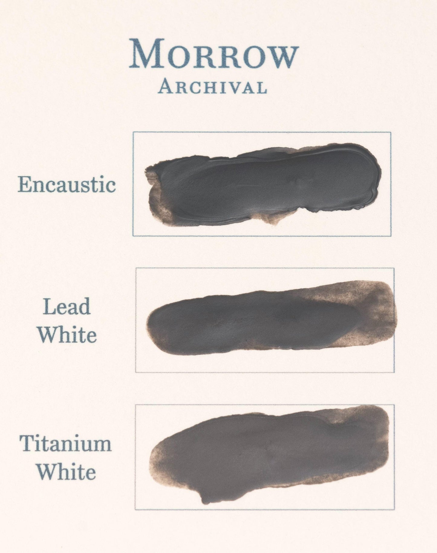 Cypriot Raw Umber Encaustic Wax Paint
