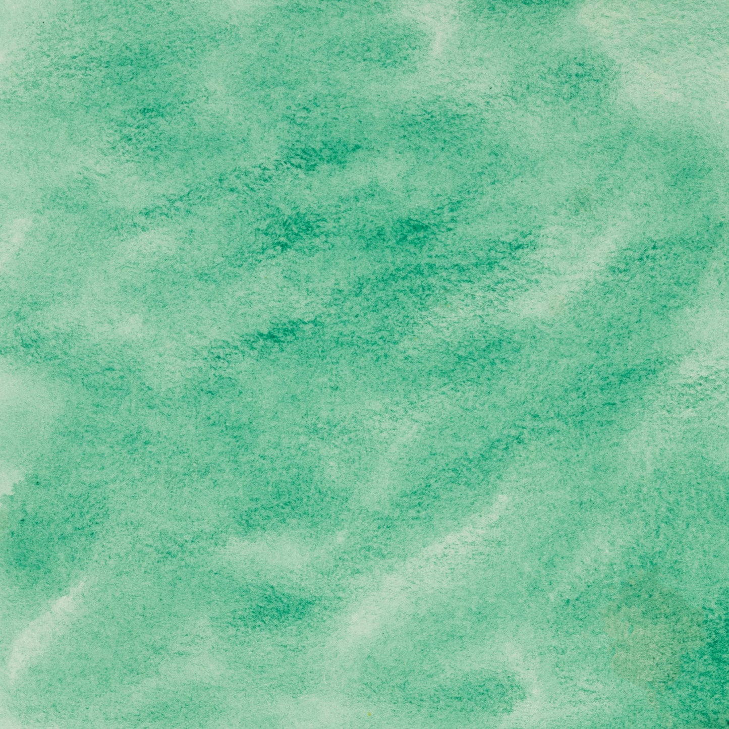 Watercolor painting in cool, vibrant Viridian, a historic synthetic green pigment made from hydrated chromium oxide. First developed in the 19th century, it quickly became essential for landscape and portrait artists due to its brilliant, stable hue. Handcrafted with pure pigment, honey, and gum arabic for archival, professional quality. Lightfast, softly granulating, and ideal for botanical work, natural scenery, and historical palettes.