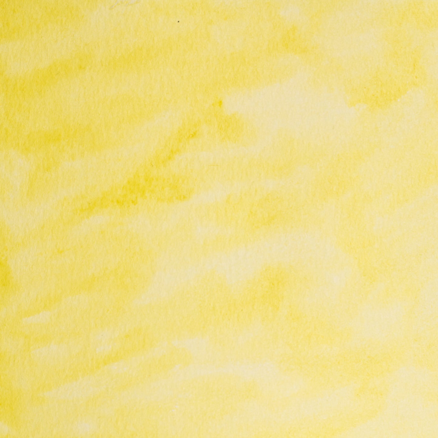 The image is a close-up of a yellow watercolor painting, with a textured and abstract appearance.