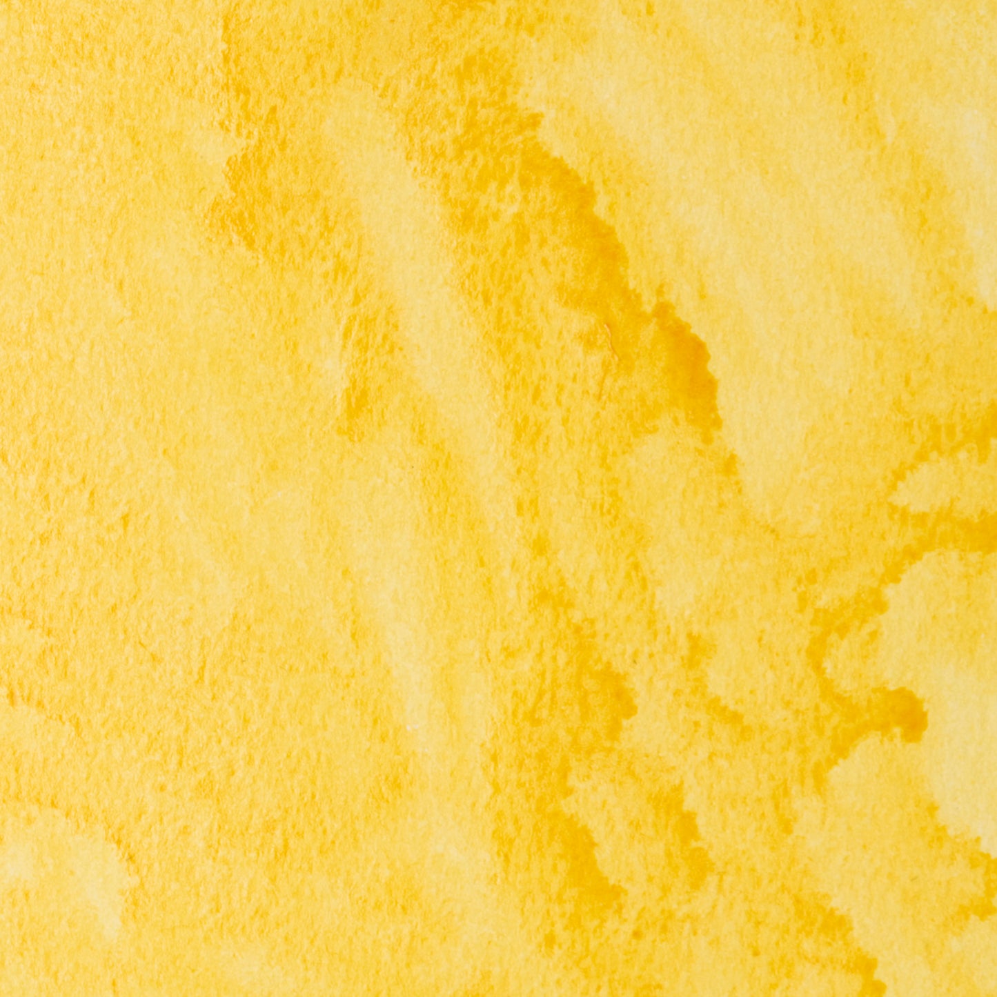 The image is a close-up of a textured yellow surface, possibly a painting or a fabric. The surface appears to be slightly wrinkled and has a rough texture, giving it a slightly uneven appearance.