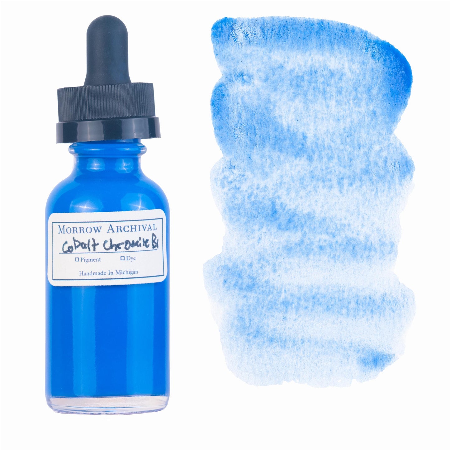 Cobalt Chromite Blue Watercolor Ink