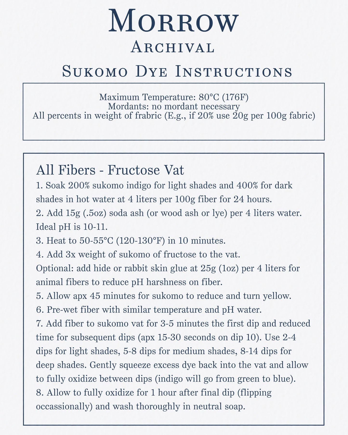 Sukomo Japanese Indigo Dye