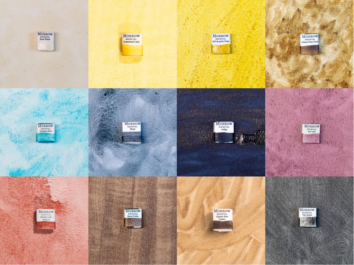 Medieval Watercolor 12 Palette