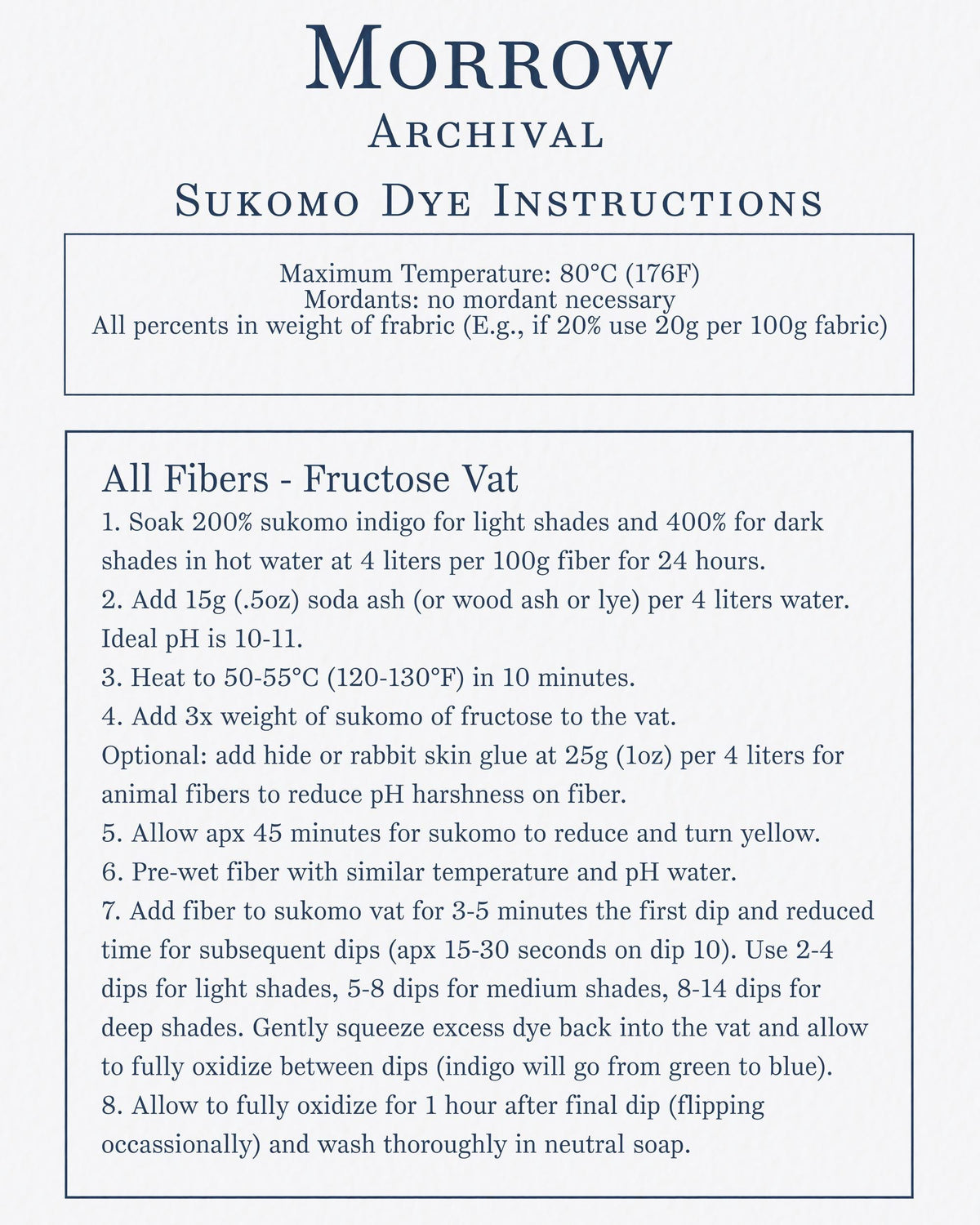 Sukomo Japanese Indigo Dye