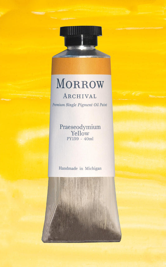 Praseodymium Yellow Oil Paint