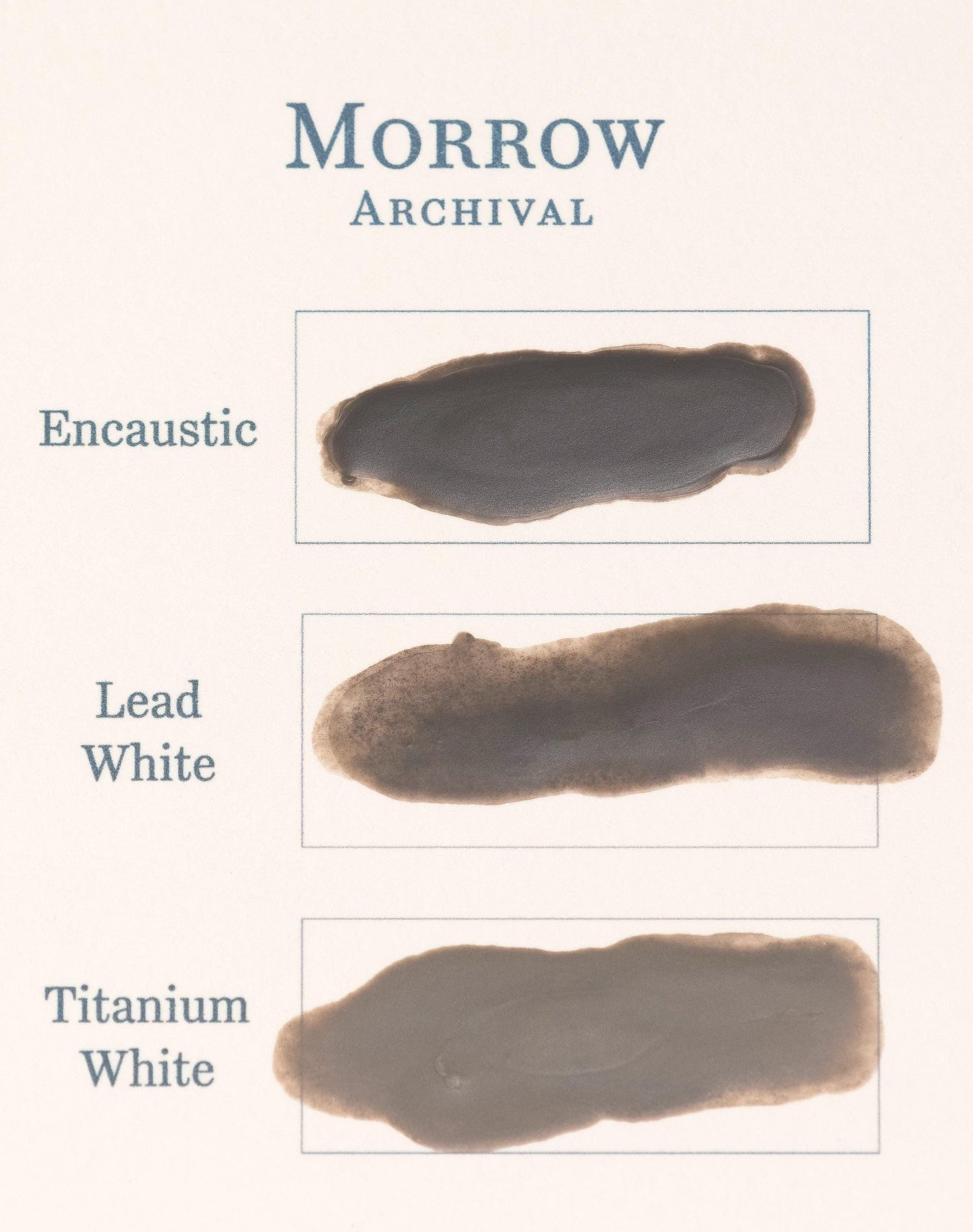 Raw Umber Encaustic Wax Paint