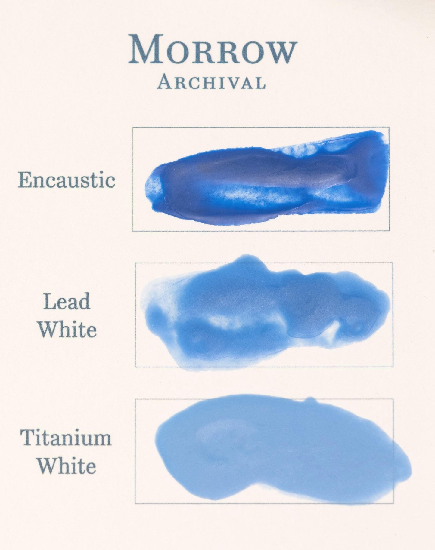 Cobalt Blue Encaustic Wax Paint