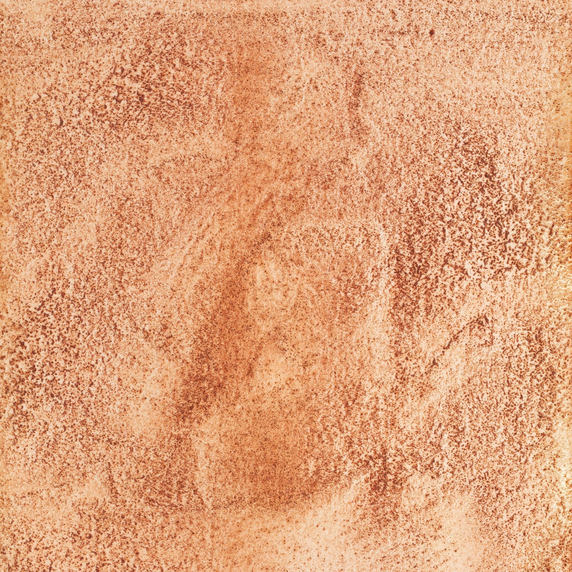 Watercolor painting in bold, earthy Maya Red Pilolite, a rare natural mineral pigment composed of the clay mineral palygorskite, historically used by the ancient Maya in ceremonial murals and sculpture. Known for its durability and deep, warm red hue. Handcrafted with pure pigment, honey, and gum arabic for archival, professional quality. Lightfast, matte, and ideal for historical re-creation, natural palettes, and pigment collectors.