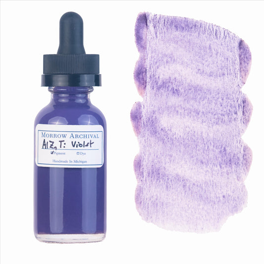 AlZnTI Deep Violet Watercolor Ink