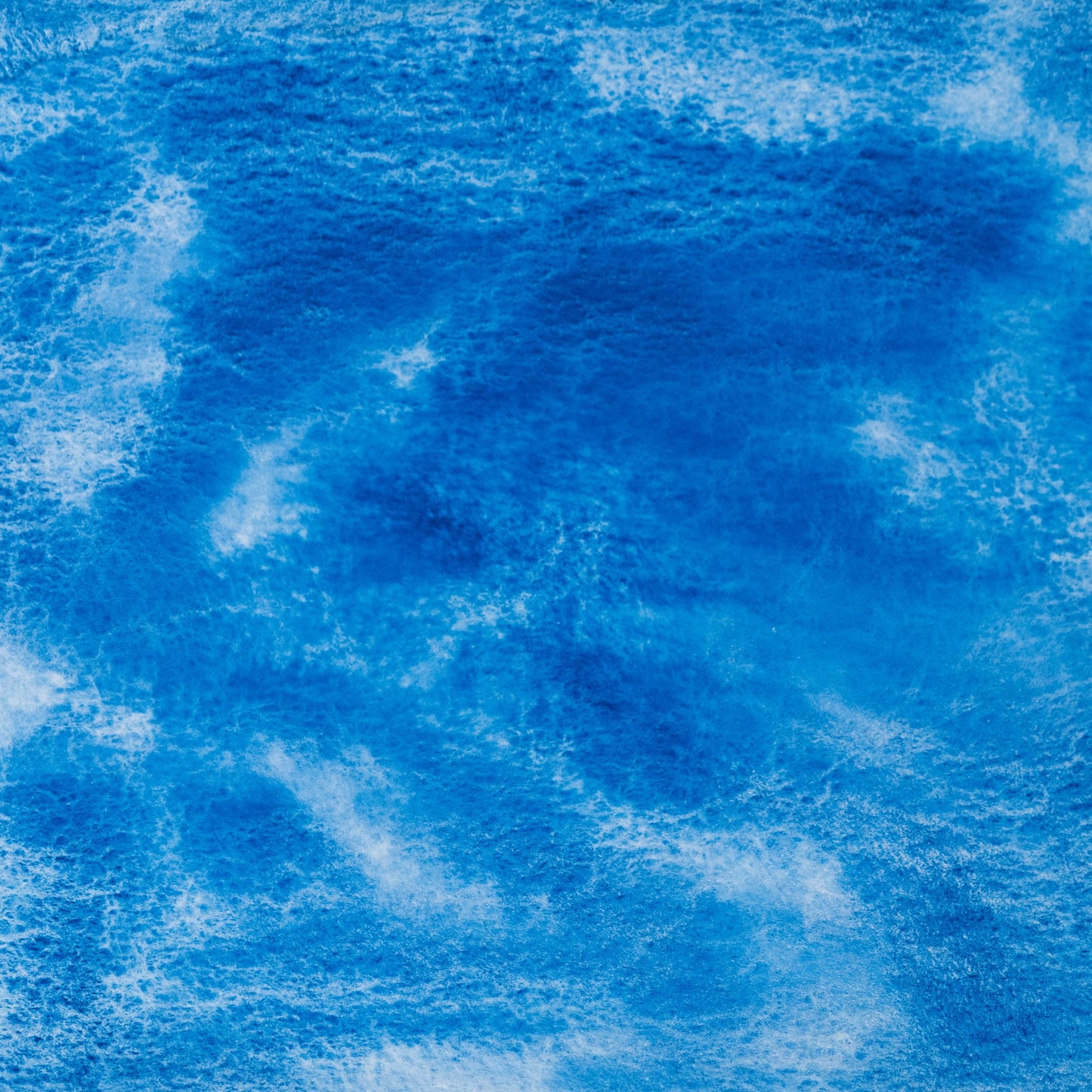 Watercolor painting in soft, cool Cobalt Cerulean, a natural cobalt stannate pigment prized for its light blue tone and subtle granulation. First developed in the 1800s. Handcrafted with honey and gum arabic for archival quality. Excellent for skies, portraits, and cool blends. Stable, professional, and non-toxic.