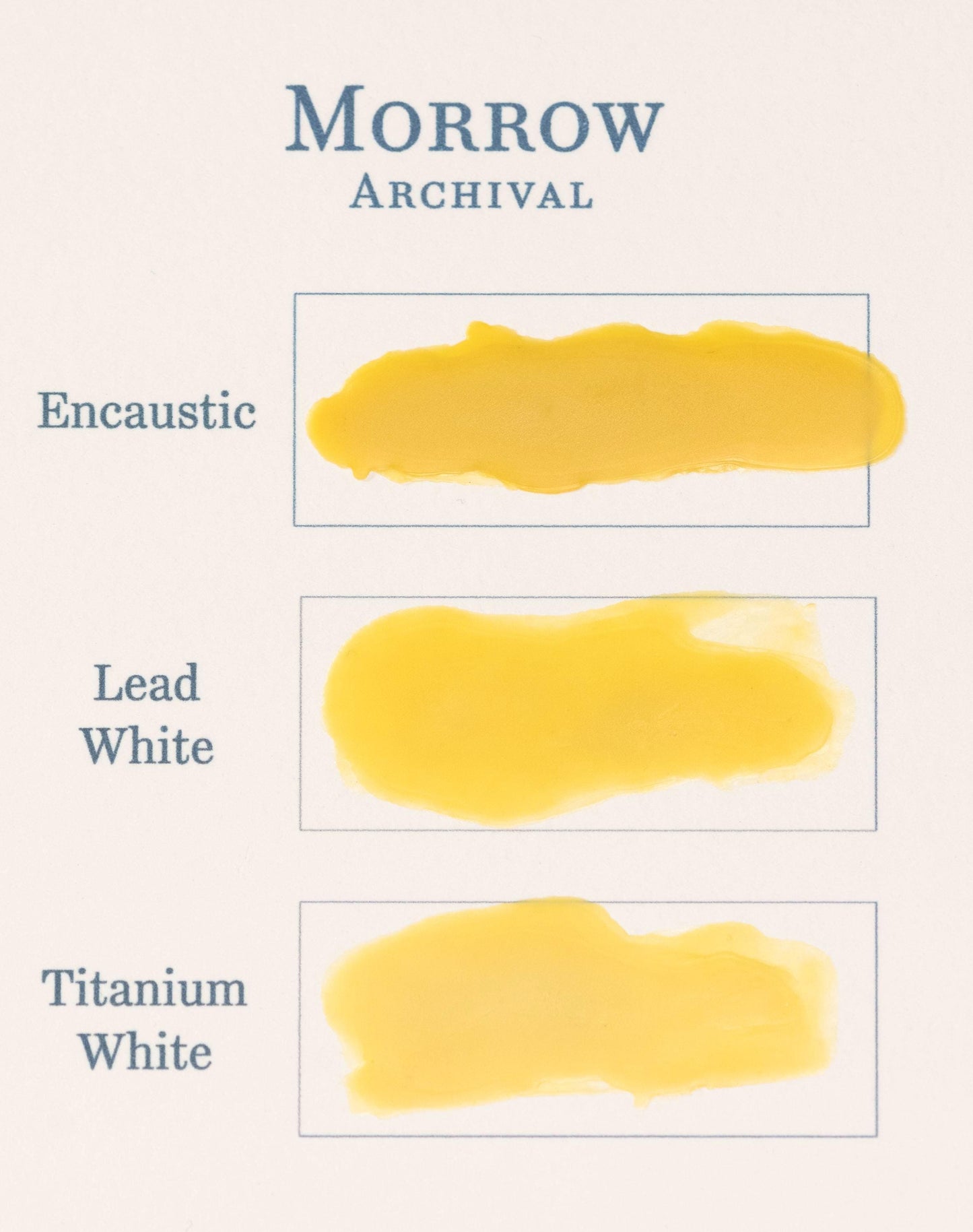 Orpiment Yellow Encaustic Wax Paint