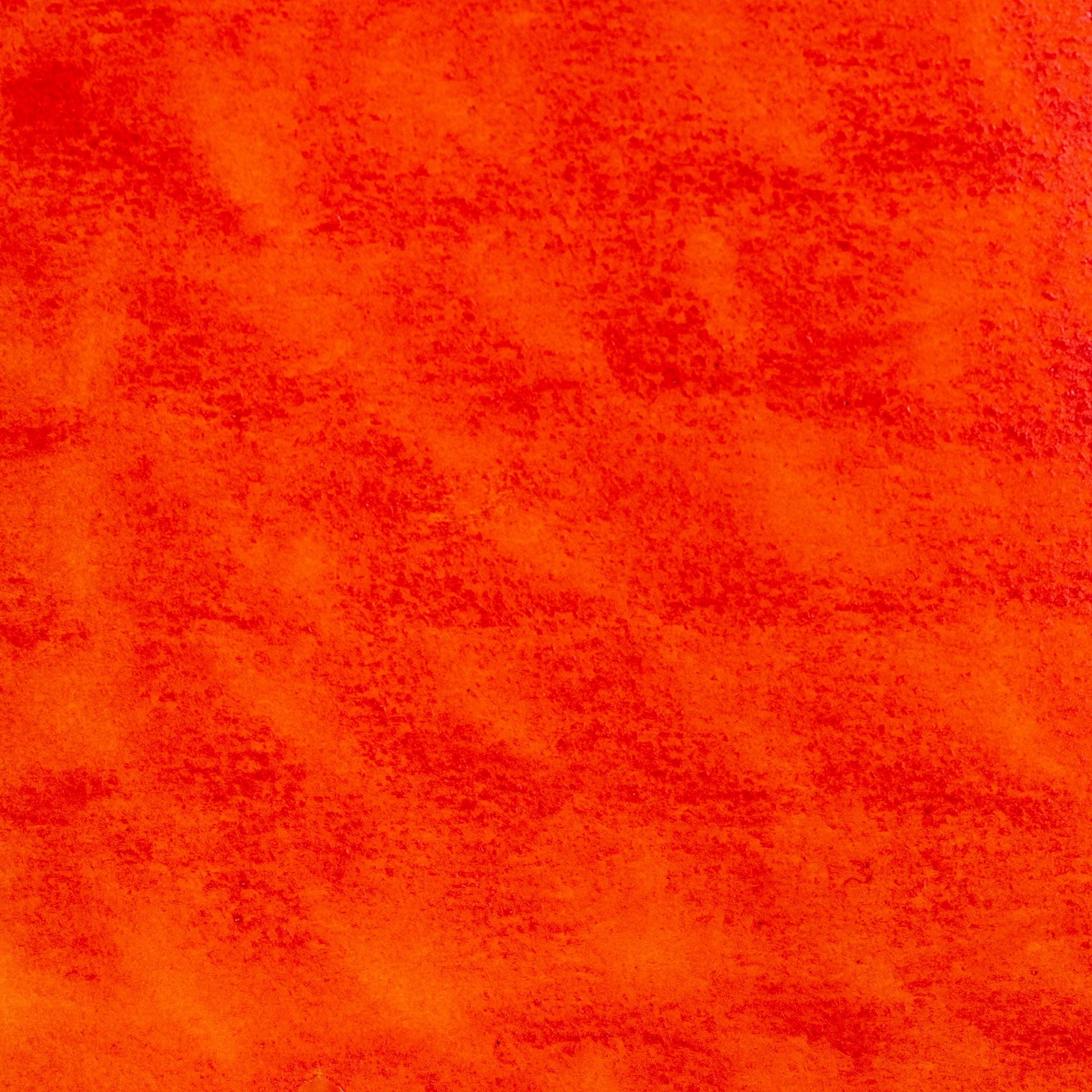 Watercolor painting in bold Created Alizarin Orange, a lab-made version inspired by traditional madder lake chemistry. Rich, vibrant hue with strong transparency. Handcrafted with honey and gum arabic. Professional-grade and archival, ideal for artists seeking warm, layered oranges for modern and historical work.