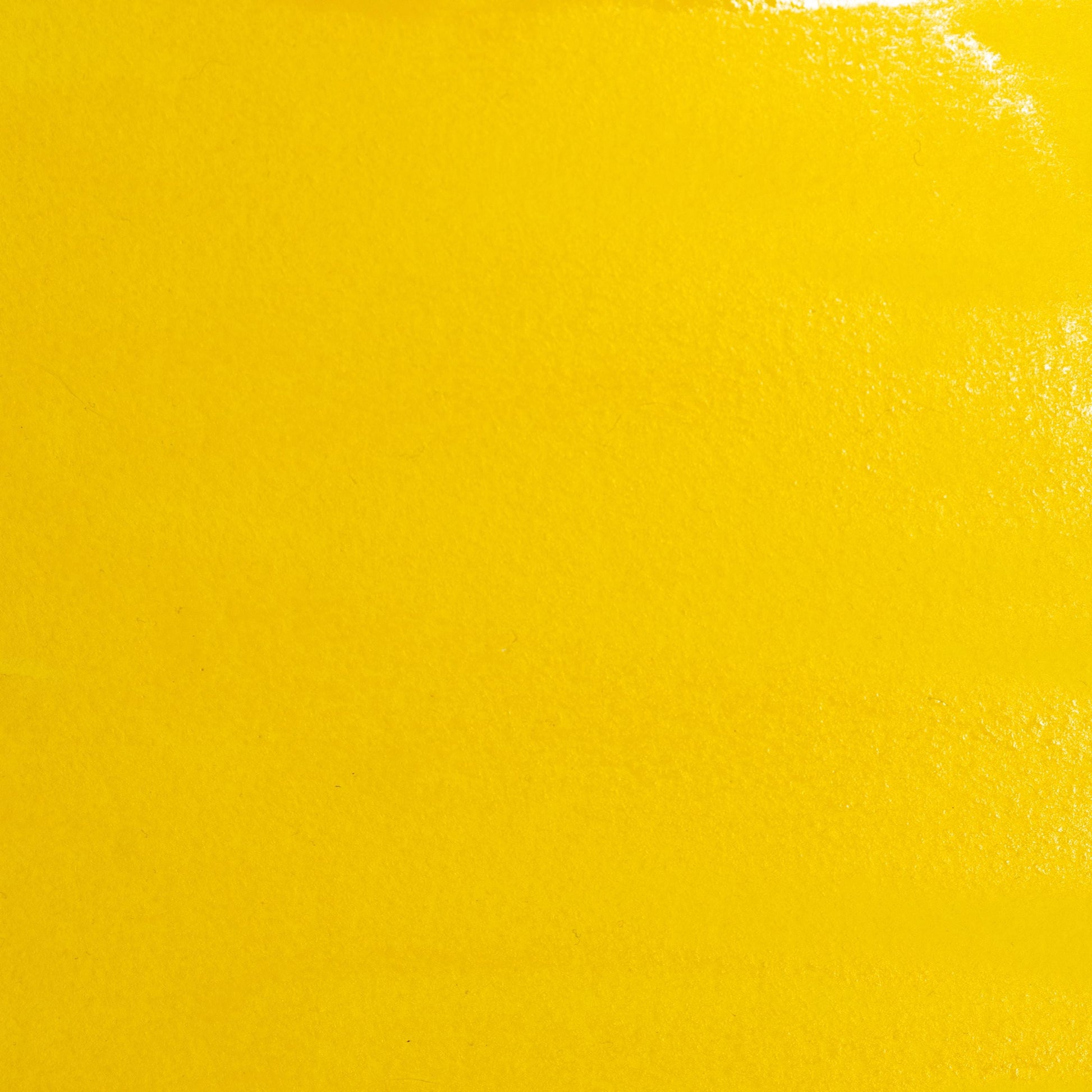 Watercolor painting in bold, opaque Cadmium Yellow Medium, a synthetic pigment made from cadmium sulfide. Popular since the 19th century for its vibrancy and permanence. Handcrafted with honey and gum arabic. Archival, artist-grade yellow with strong coverage, ideal for mixing, highlights, and modern or classical works.