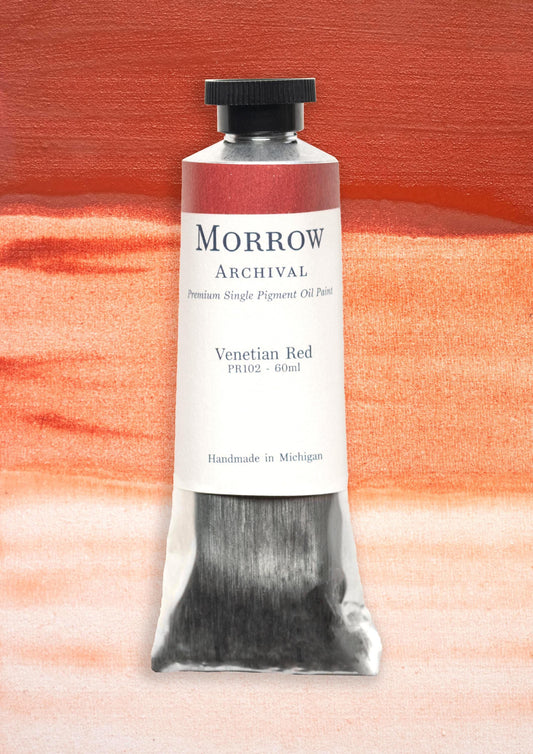 Venetian Red Ochre Oil Paint