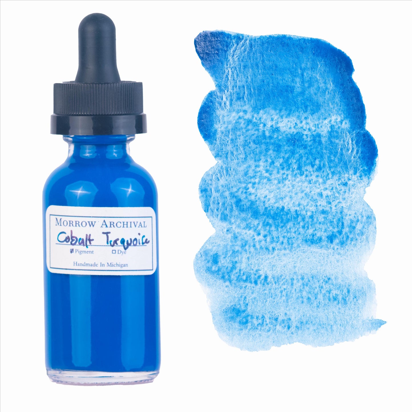 Cobalt Turquoise Watercolor Ink