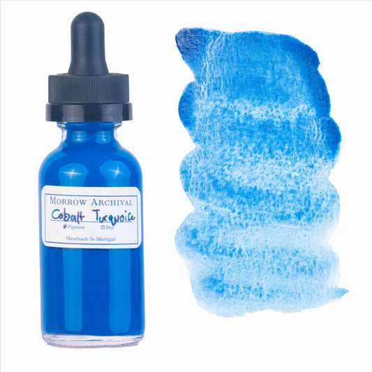 Cobalt Turquoise Watercolor Ink