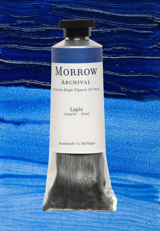Lapis Blue Oil Paint