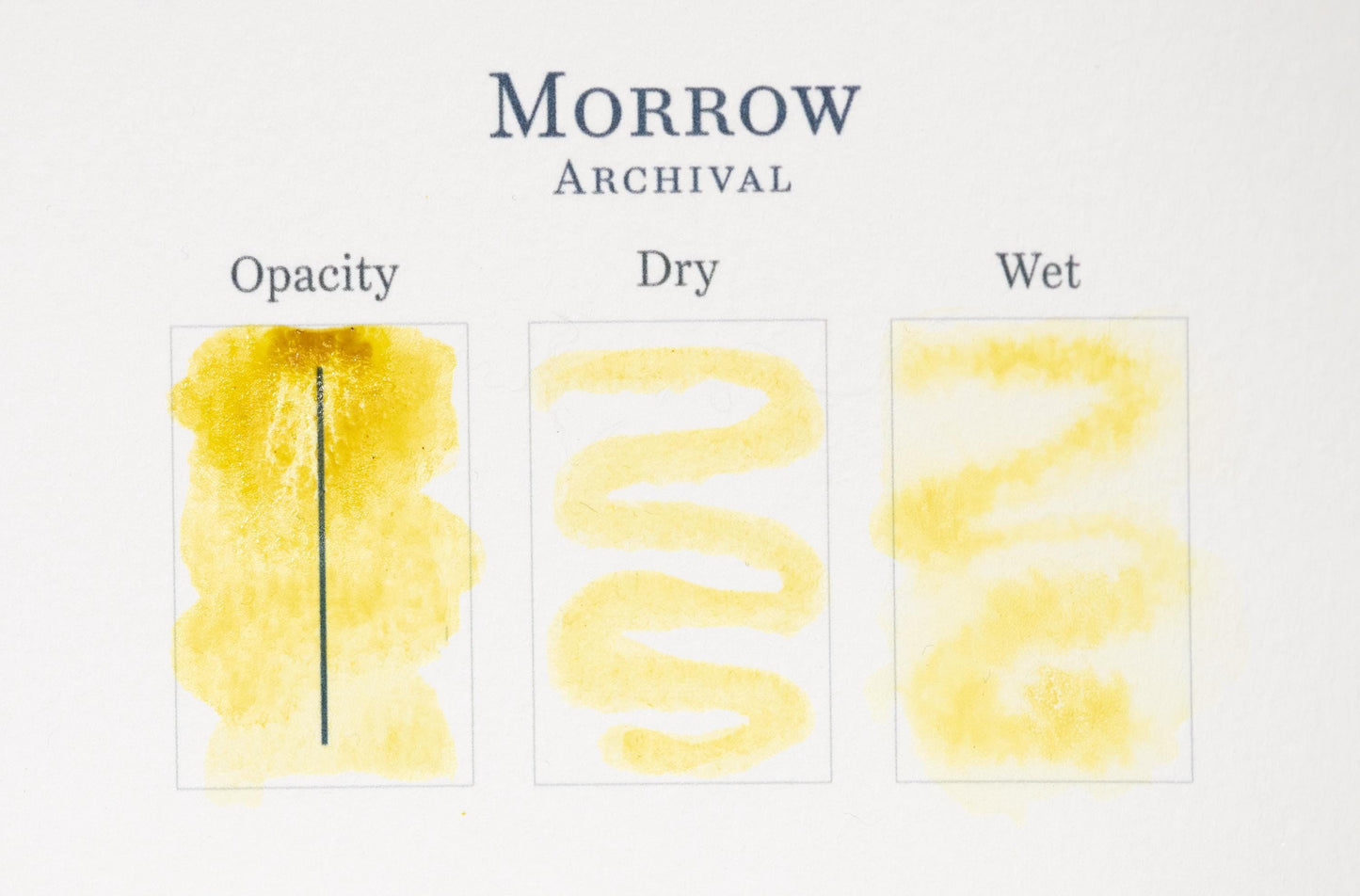 Stil de Grain Light Lake Yellow Watercolor Paint