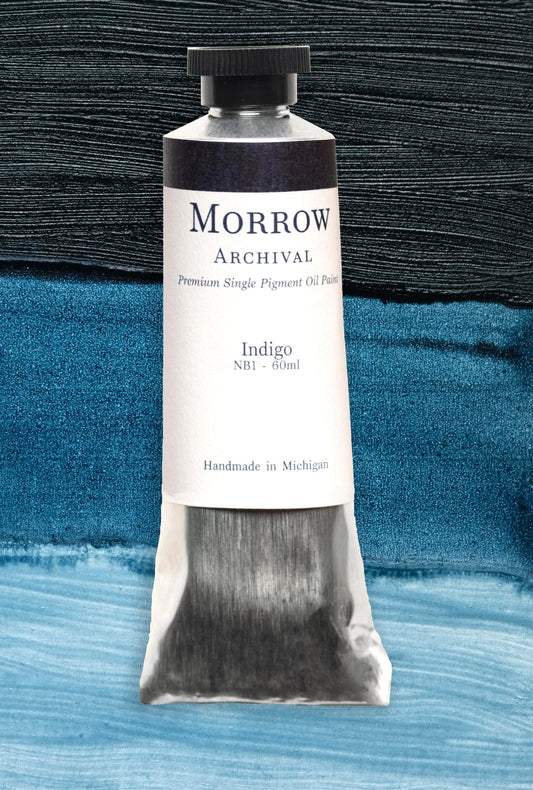 Indigo Blue Oil Paint