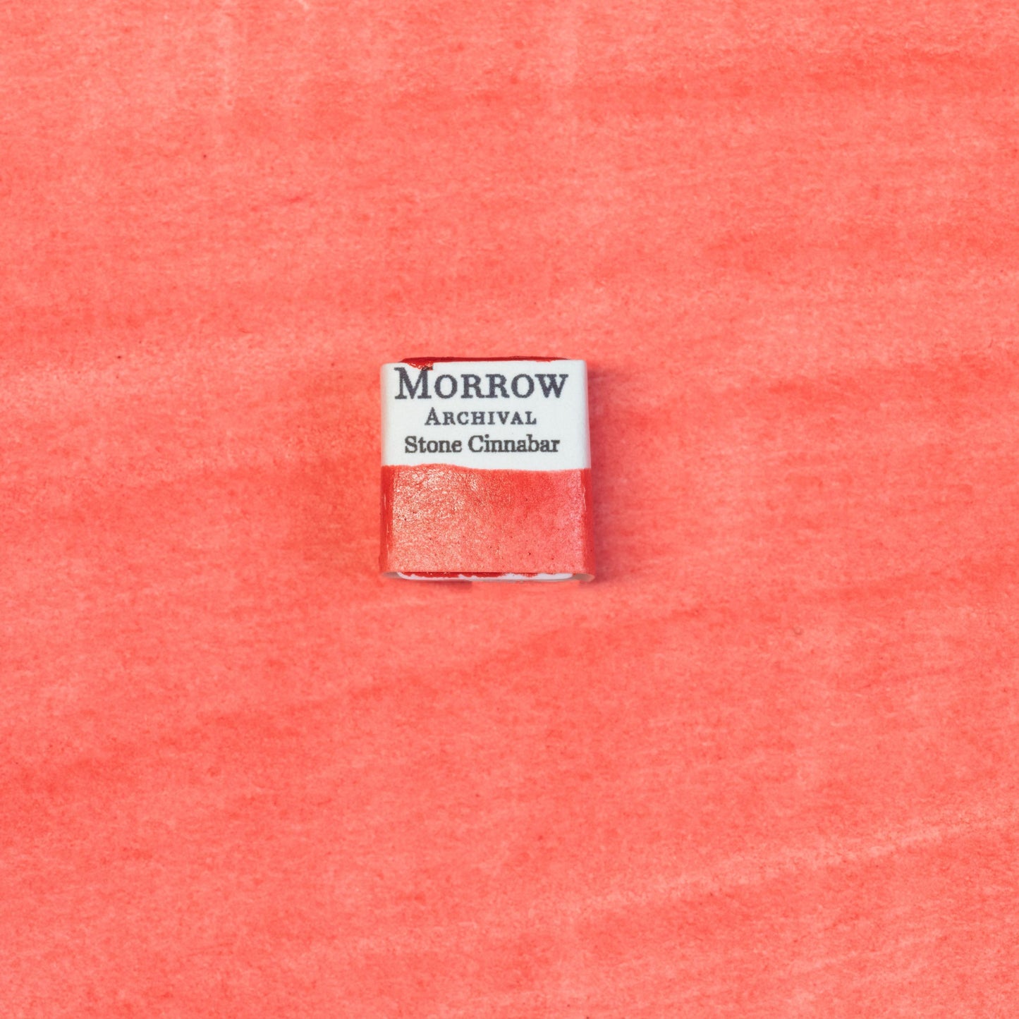 Stone Cinnabar Red Watercolor Paint