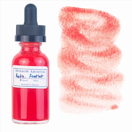 Anthraquinone Scarlet Watercolor Ink