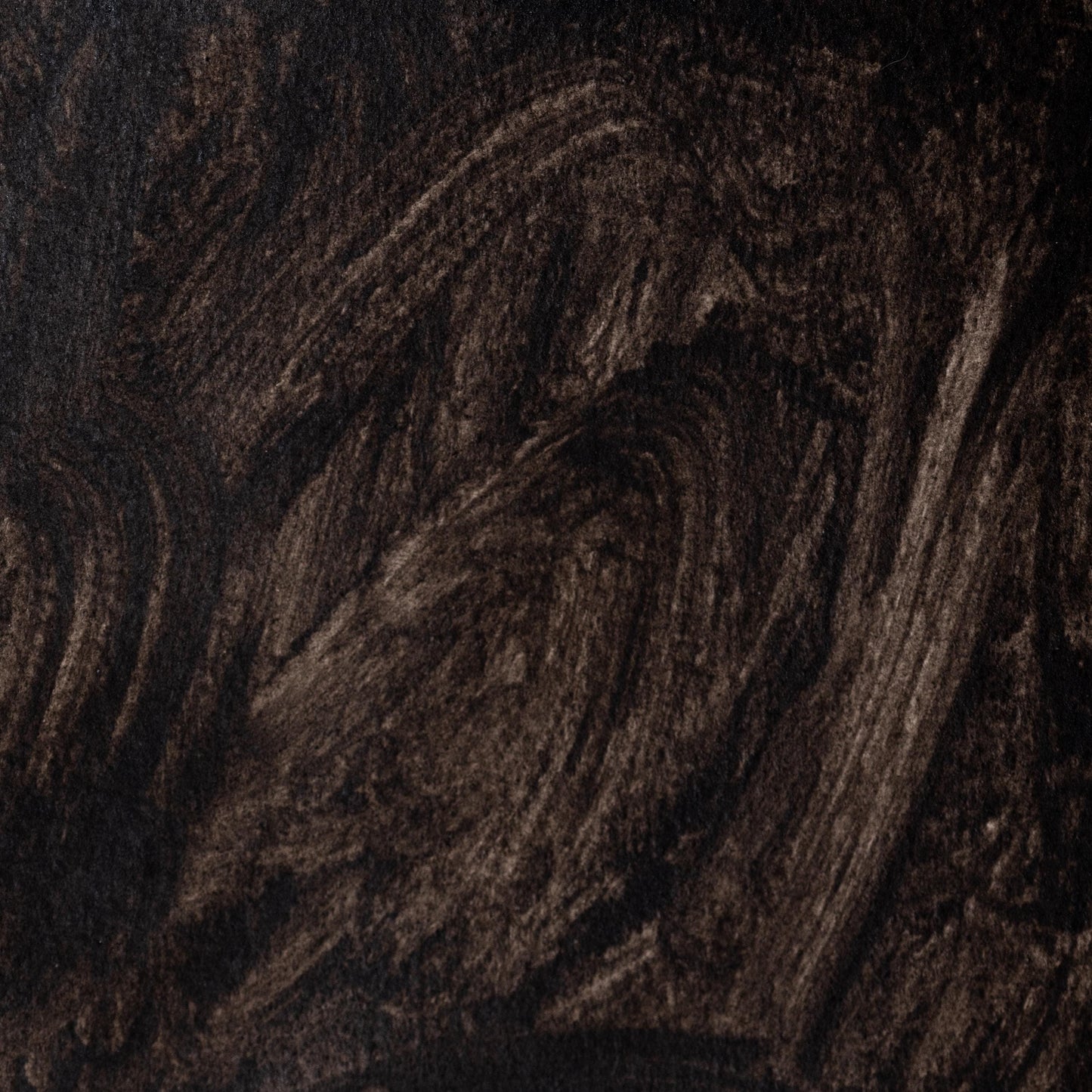 Watercolor painting in rich, dark brown Cypriot Burnt Umber, made by heating natural umber from Cyprus. A staple in Old Master palettes for shadowing and glazing. Handcrafted with honey and gum arabic. Lightfast, granulating, and historically rooted. Perfect for figure studies, chiaroscuro, and classical realism.