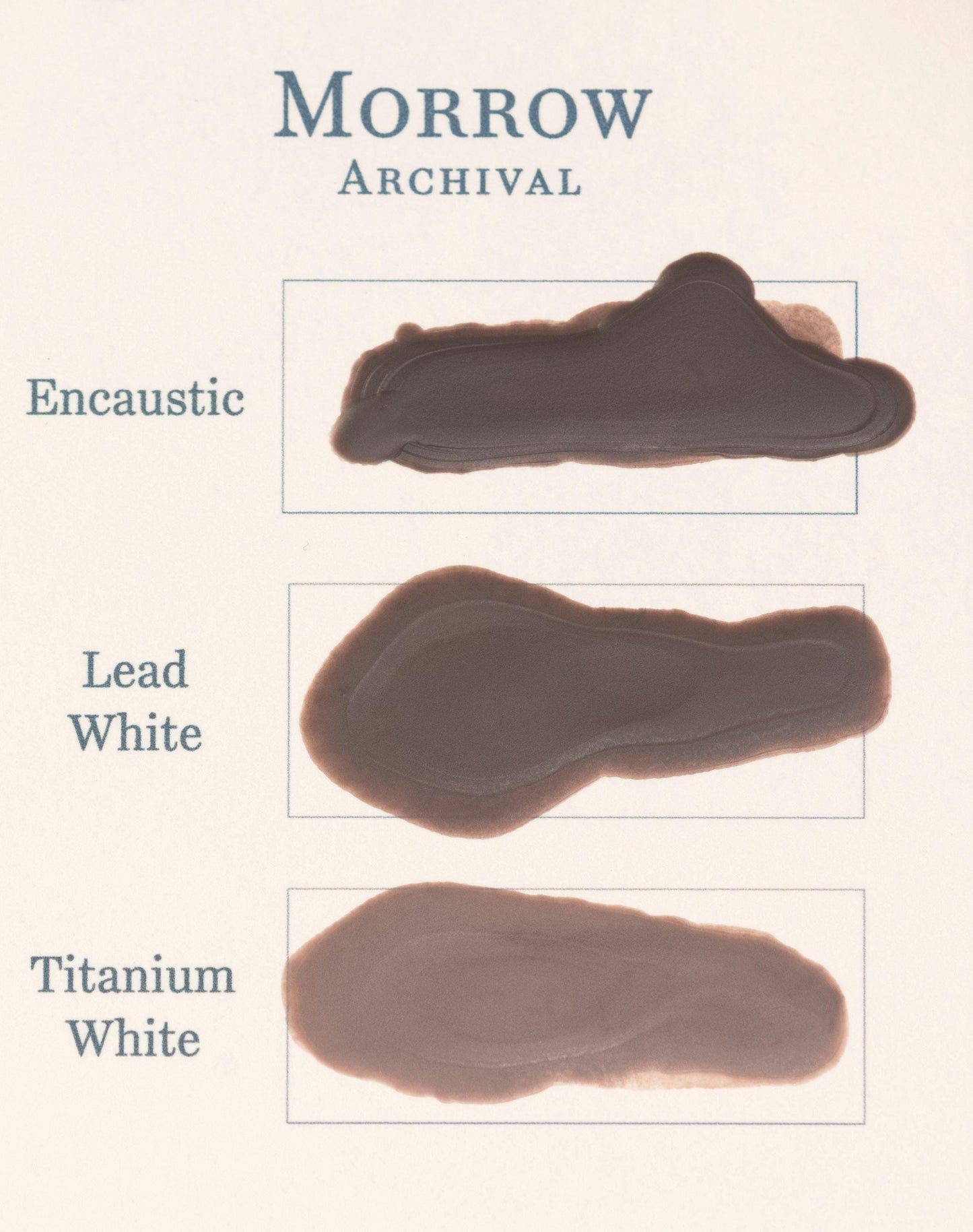 Burnt Umber Encaustic Wax Paint