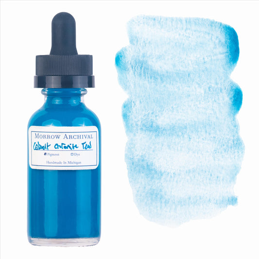 Cobalt Chromite Teal Watercolor Ink