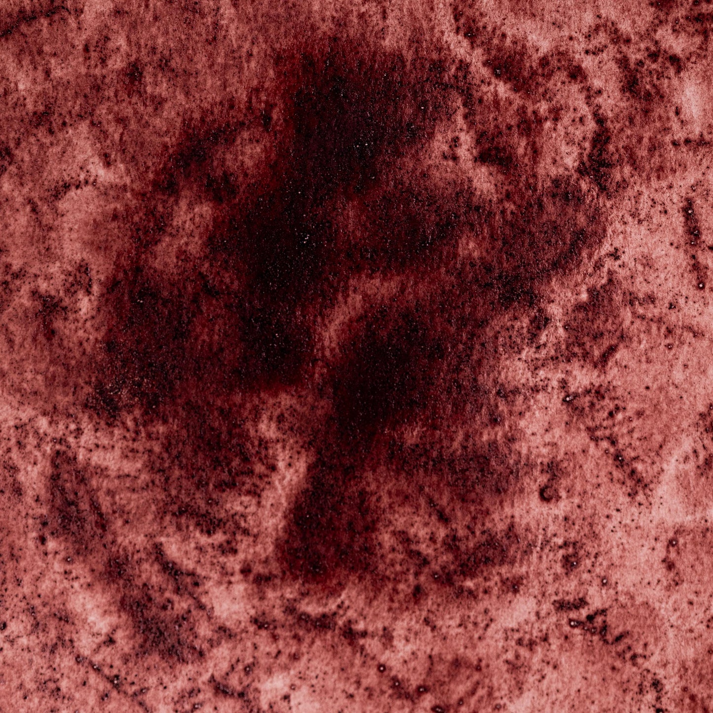 Watercolor painting in rich burgundy Madder Lake Deep, created from fermented Rubia tinctorum roots. Used since antiquity for its permanence and depth. Handcrafted with honey and gum arabic. Transparent, granulating, and archival. Ideal for historical work, botanical red tones, and classical portraiture.