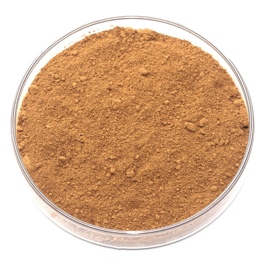 Raw Sienna pigment, a warm, golden-brown earth tone with excellent transparency and lightfastness. Naturally sourced and finely ground for smooth application in oil, watercolor, and acrylic painting. Ideal for glazing, underpainting, and creating warm, natural tones in fine art and historical restoration. A staple pigment used by artists for centuries. Available in various sizes.