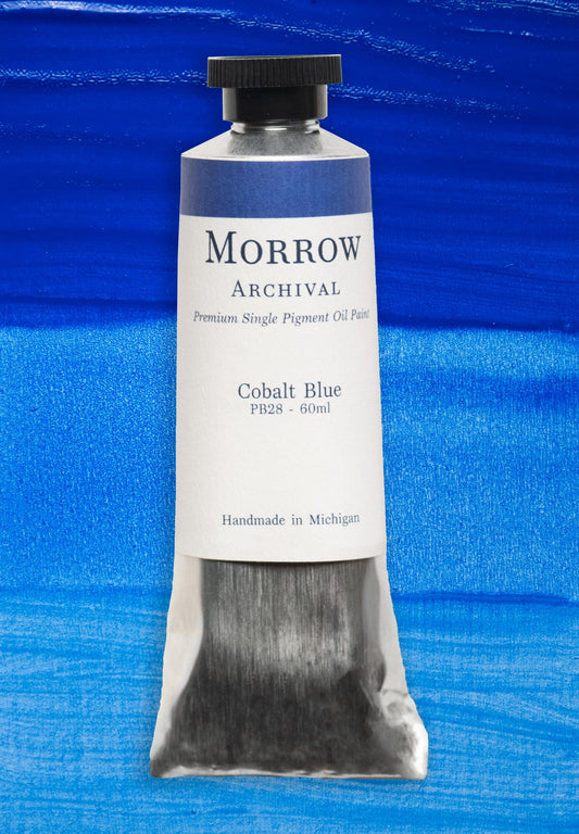 Cobalt Blue Oil Paint