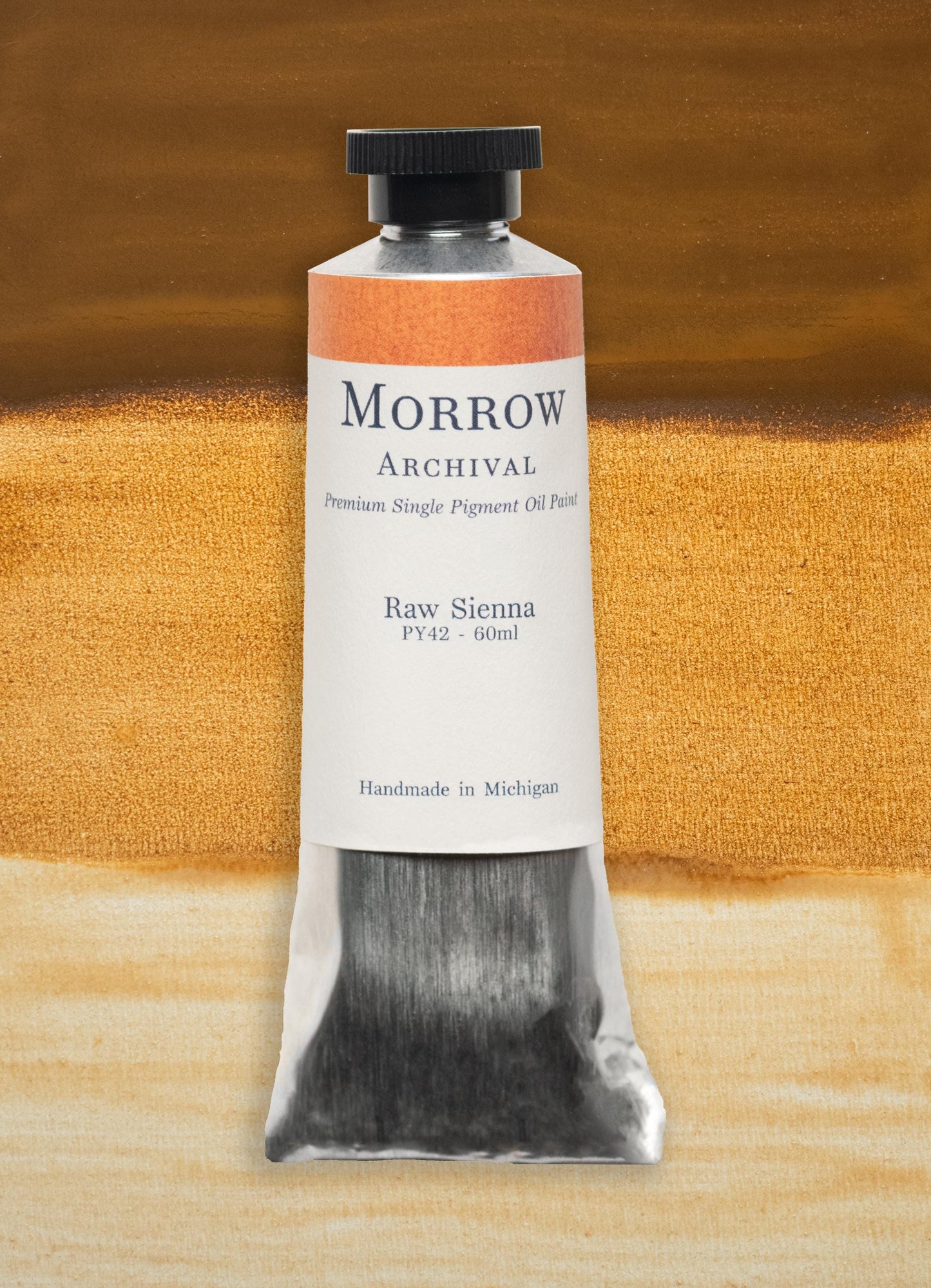 Raw Sienna Oil Paint