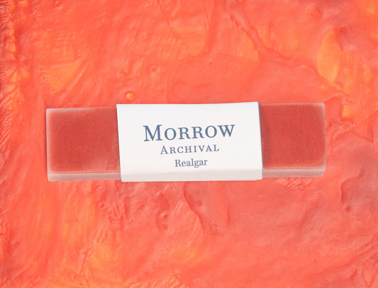 Realgar Orange Encaustic Wax Paint