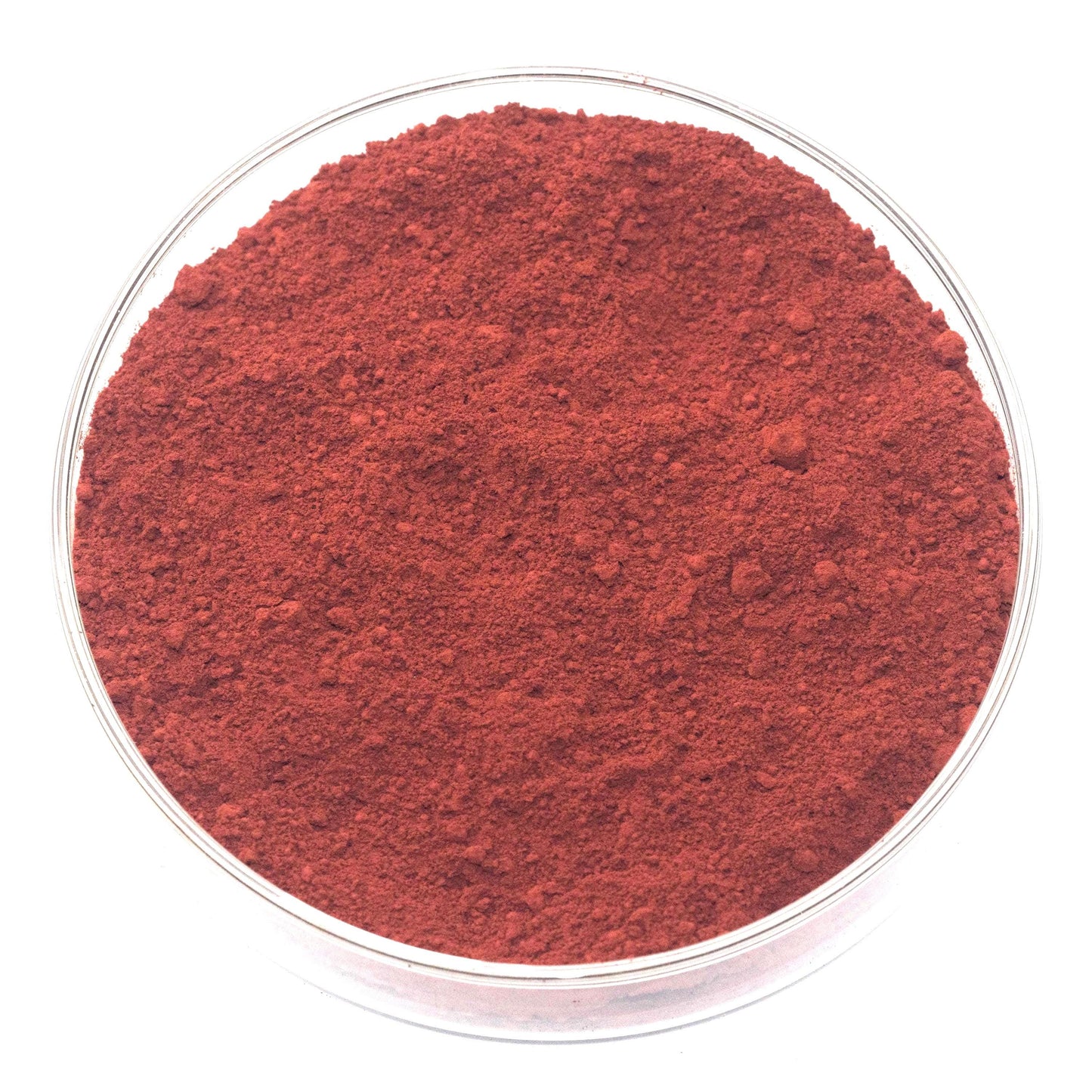Indian Red pigment, a deep, earthy red with excellent opacity and lightfastness. Rich in iron oxide, it provides warm, natural tones perfect for oil, watercolor, and acrylic painting. Ideal for portraiture, underpainting, and historical restoration, offering smooth blending and strong coverage. A classic pigment used by artists for centuries. Available in various sizes.