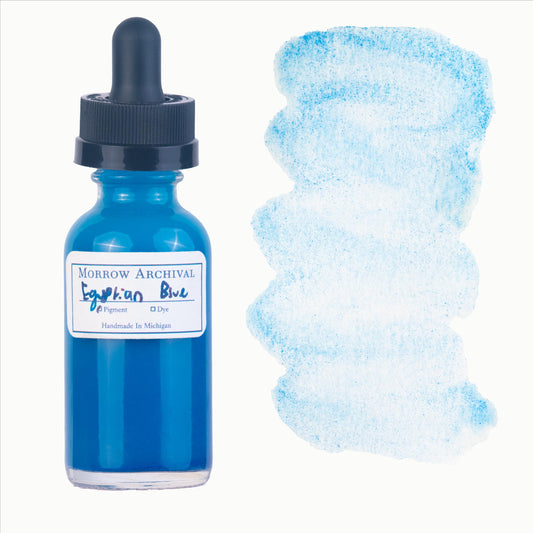 Egyptian Blue Watercolor Ink