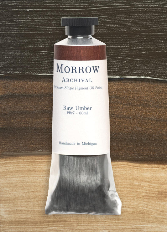 Raw Umber Oil Paint
