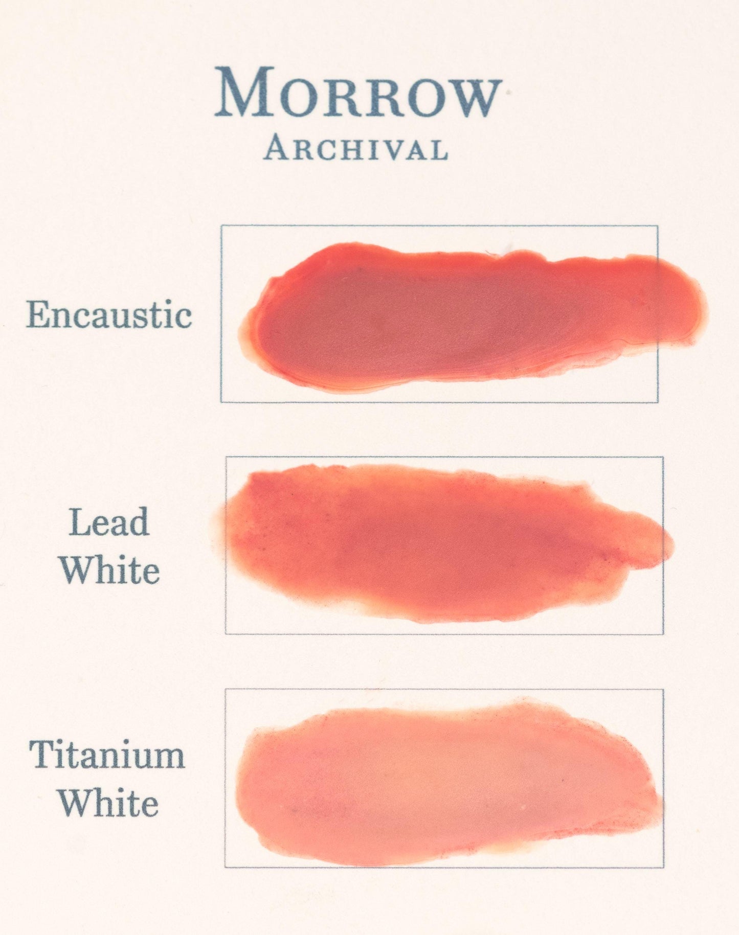 Cinnabar Red Encaustic Wax Paint