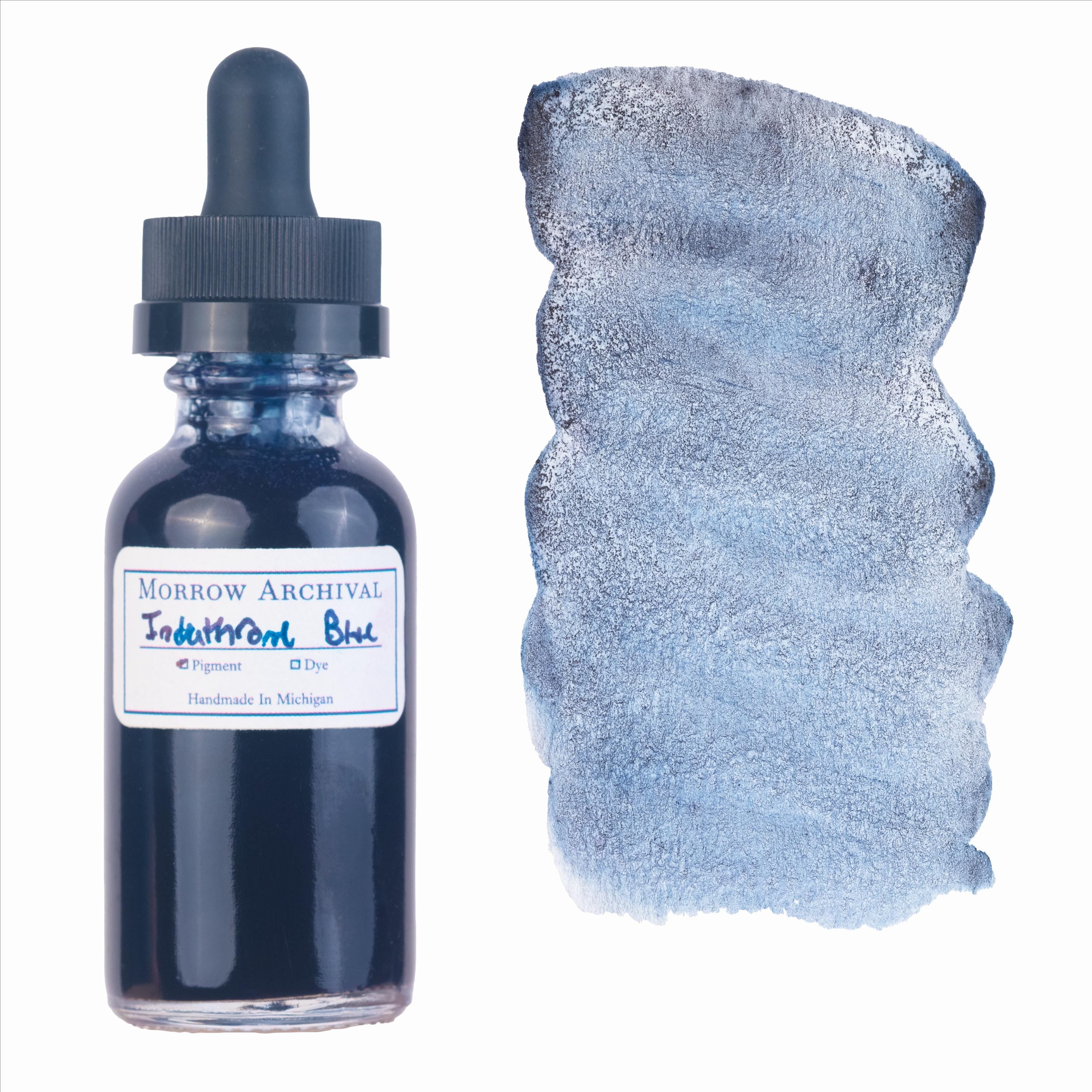 Indathrone Blue Watercolor Ink – Morrow Archival