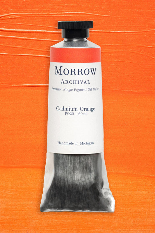 Cadmium Orange Oil Paint