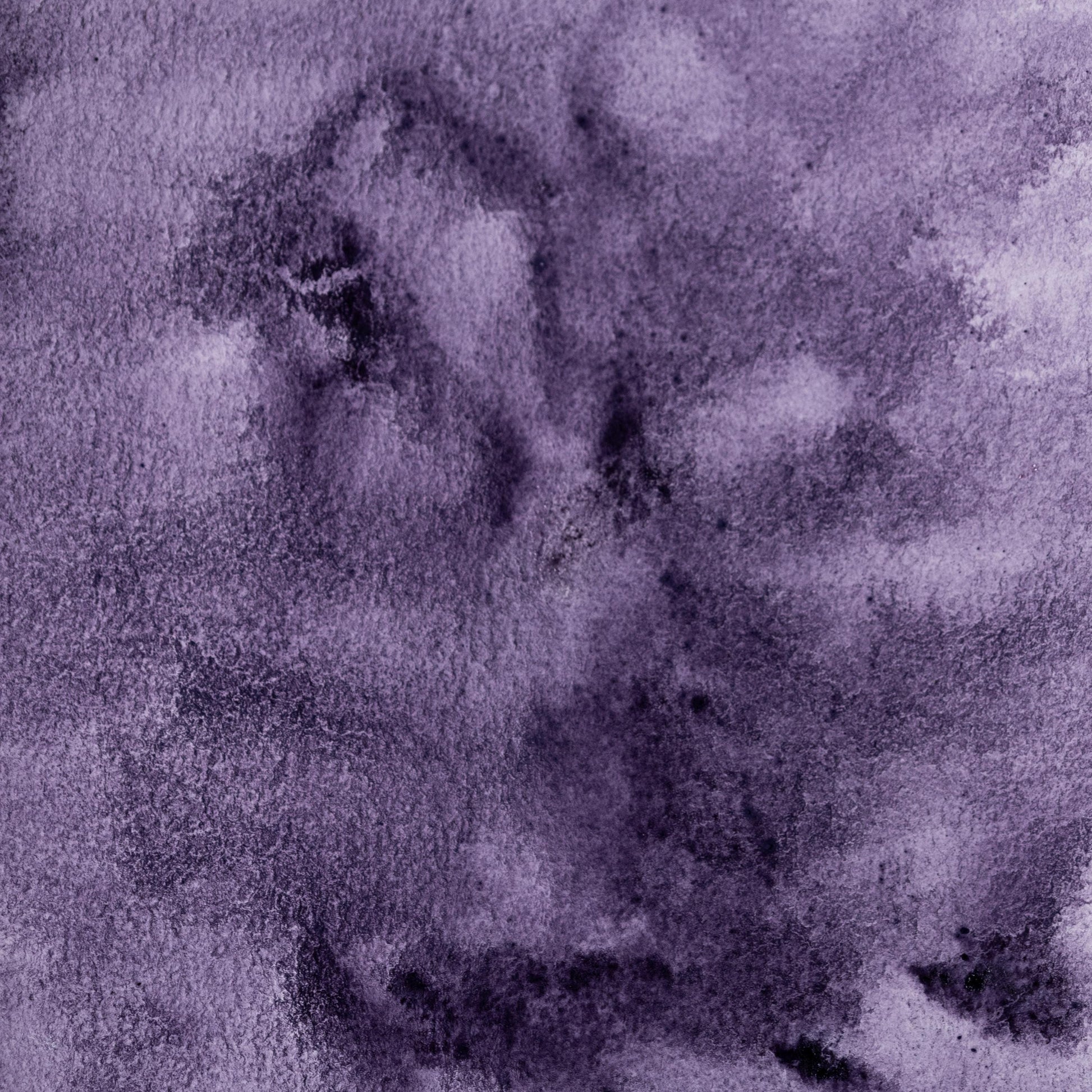 Watercolor painting in rich purple logwood lake, created from logwood. Used since antiquity for its permanence and depth. Handcrafted with honey and gum arabic. Transparent, granulating, and archival. Ideal for historical work, botanical red tones, and classical portraiture.