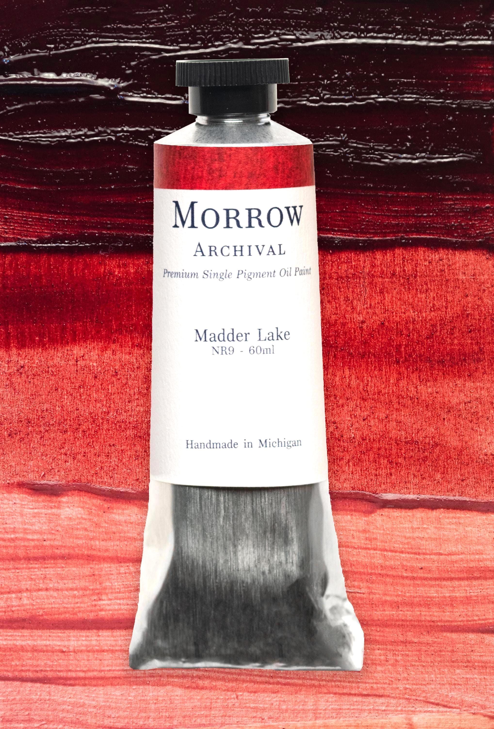 Madder Medium Red Oil Paint – Morrow Archival