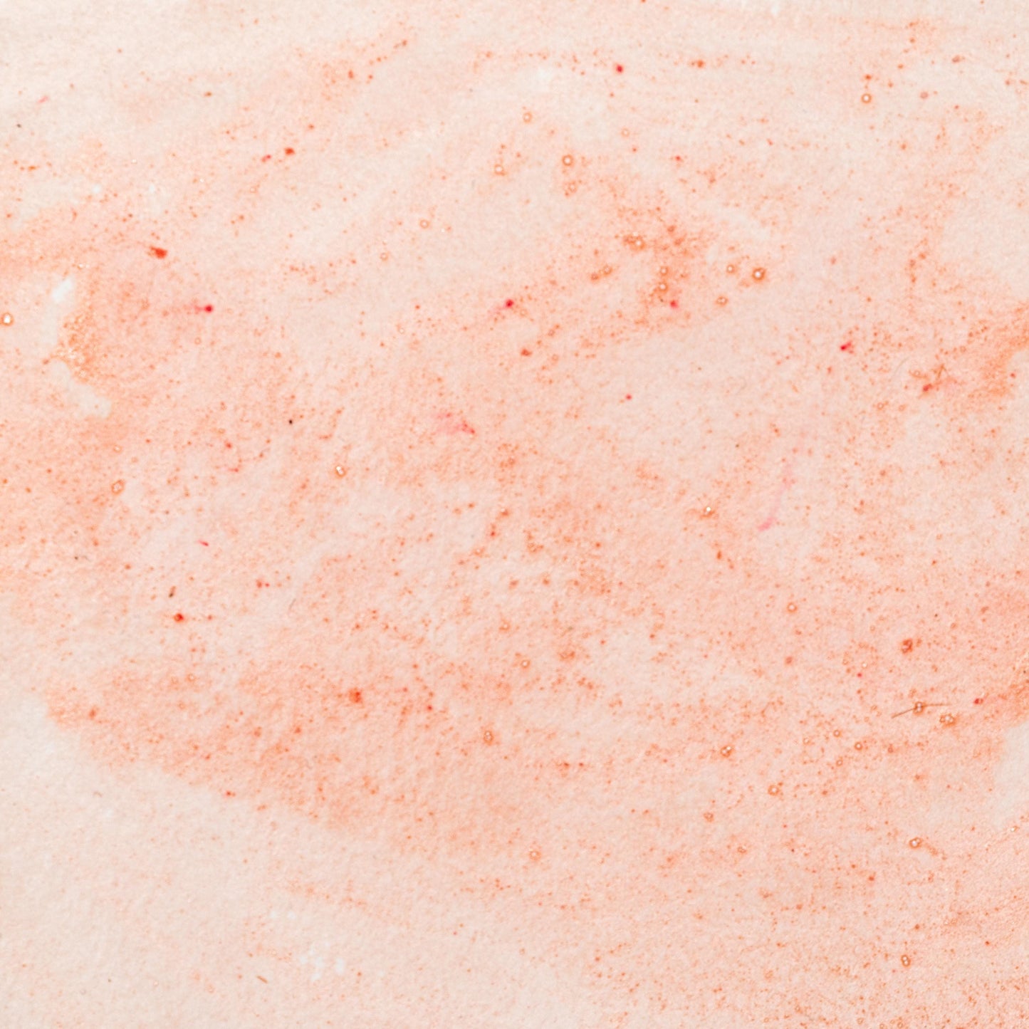 Watercolor swatch in Kermes Lake, a deep crimson historic pigment derived from the Kermes insect (Kermes vermilio), one of the earliest natural red dyes used in the Mediterranean and Middle East. This rich, handmade watercolor is crafted with honey and gum arabic, offering a transparent, lightfast red ideal for medieval manuscript painting, historical palettes, and traditional botanical illustration.