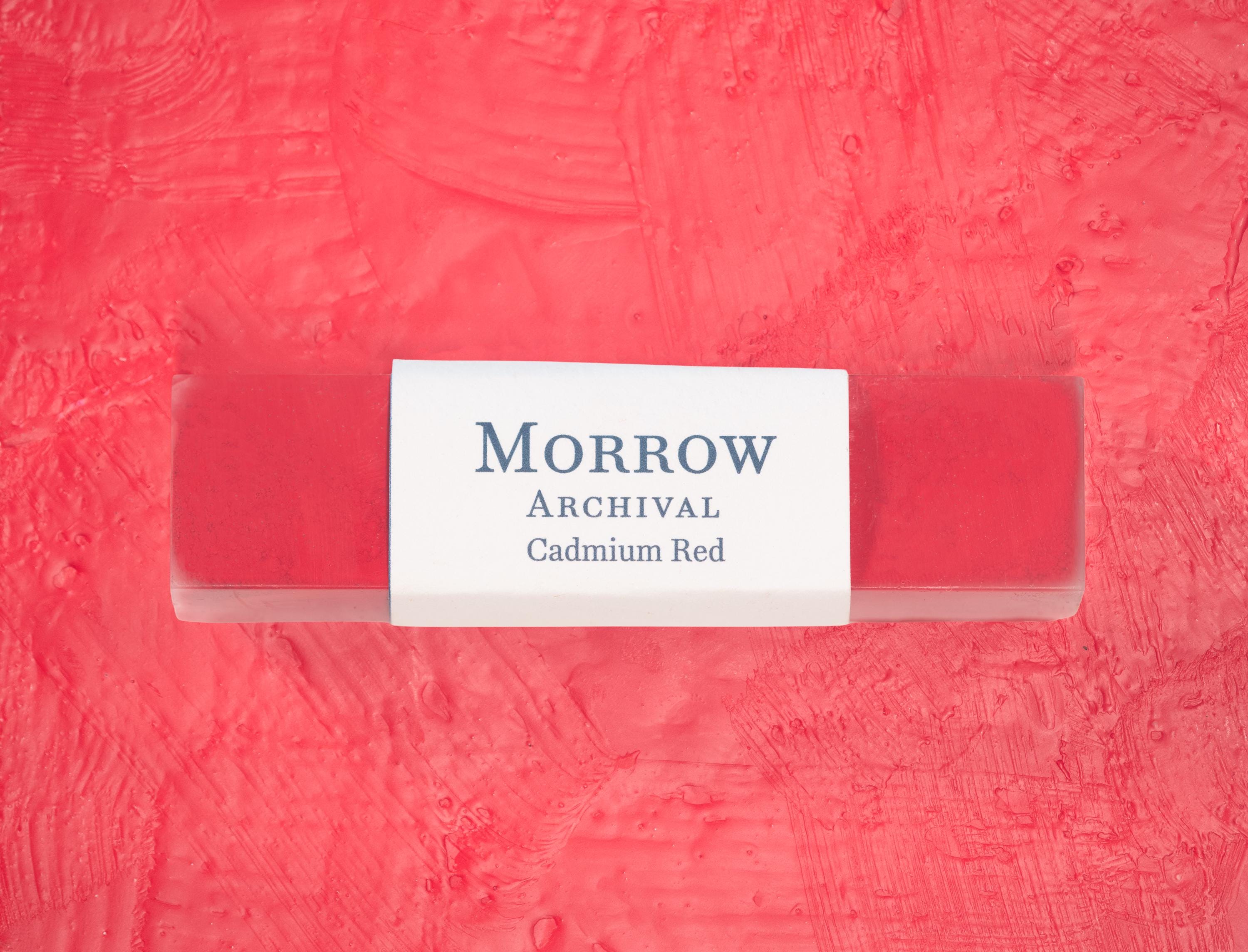 Cadmium Red Encaustic Wax Paint – Morrow Archival