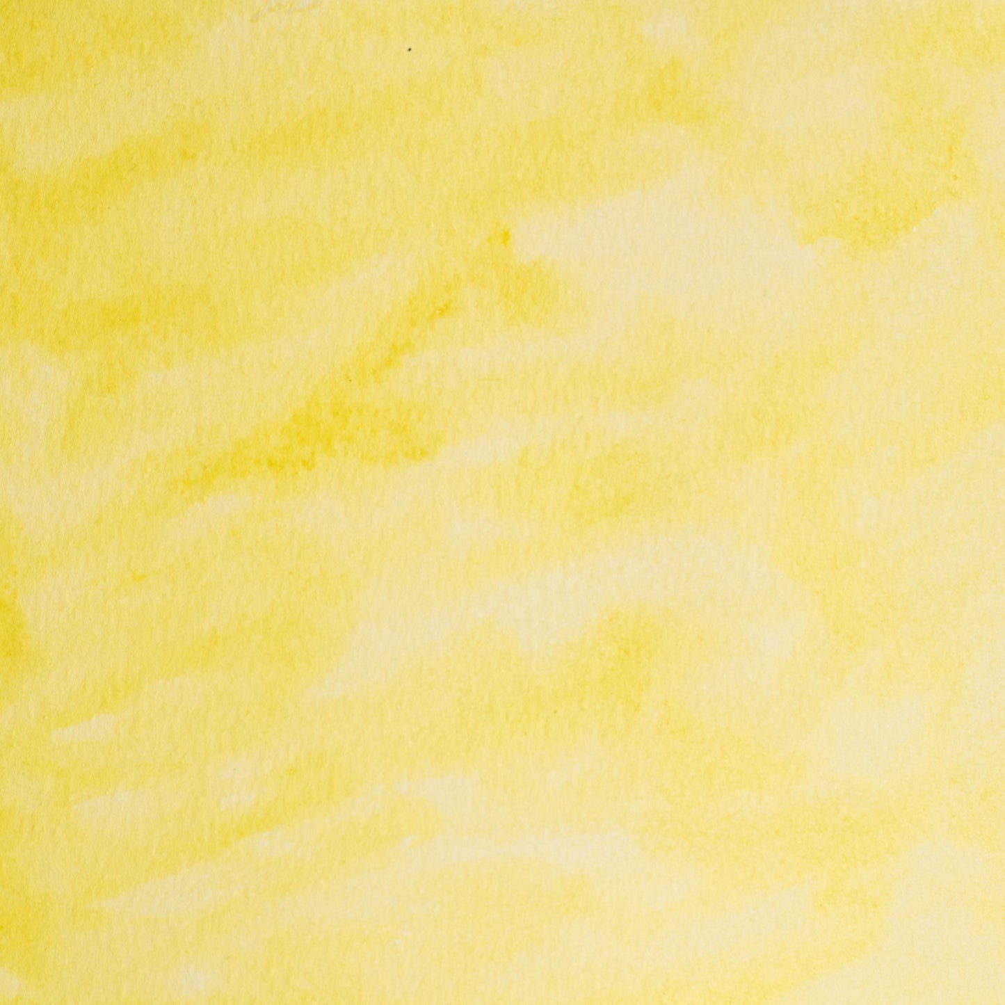 Watercolor painting in bright, opaque Zinc Chrome Yellow, a synthetic pigment composed of zinc chromate. First developed in the 19th century, it offered artists a vibrant, lightfast alternative to lead-based yellows. Handcrafted with pure pigment, honey, and gum arabic for archival, professional quality. Bold, matte, and slightly granulating‚Äîideal for historical palettes, graphic accents, and traditional painting techniques.