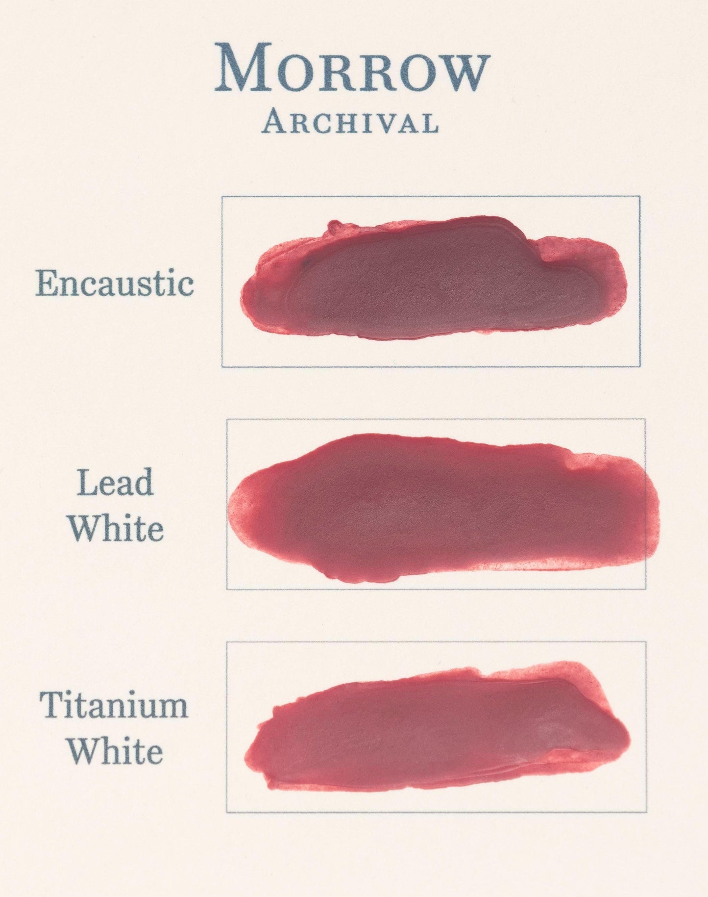 Carmine Naccarat Red Encaustic Wax Paint