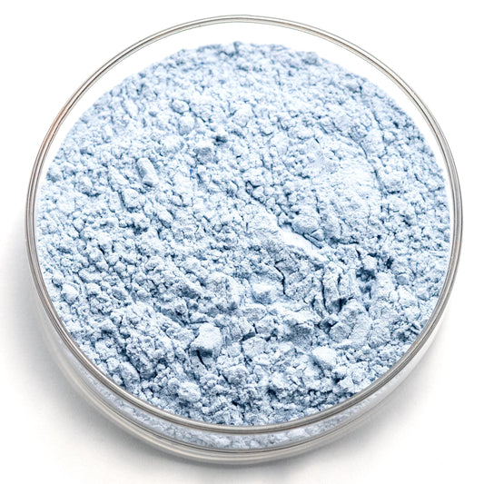 Egyptian Smalt is an early form of blue glass pigment made by fusing cobalt ore with quartz and potash, producing a translucent blue with a violet undertone. Unlike later European smalt, Egyptian Smalt contains a lower concentration of cobalt, resulting in a softer, more muted hue. Used in ancient Egyptian painting and later adopted in manuscripts and Renaissance works, it offers moderate lightfastness and a crystalline texture ideal for tempera, watercolor, and iconographic restoration.