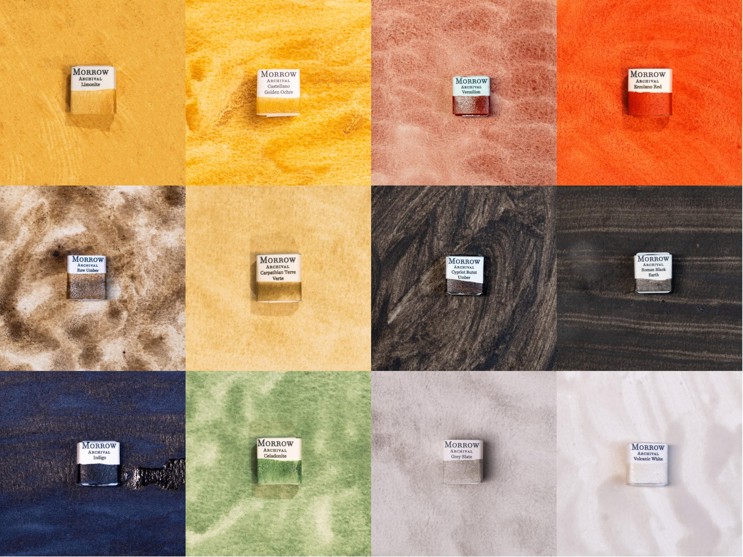 Roman Watercolor 12 Palette