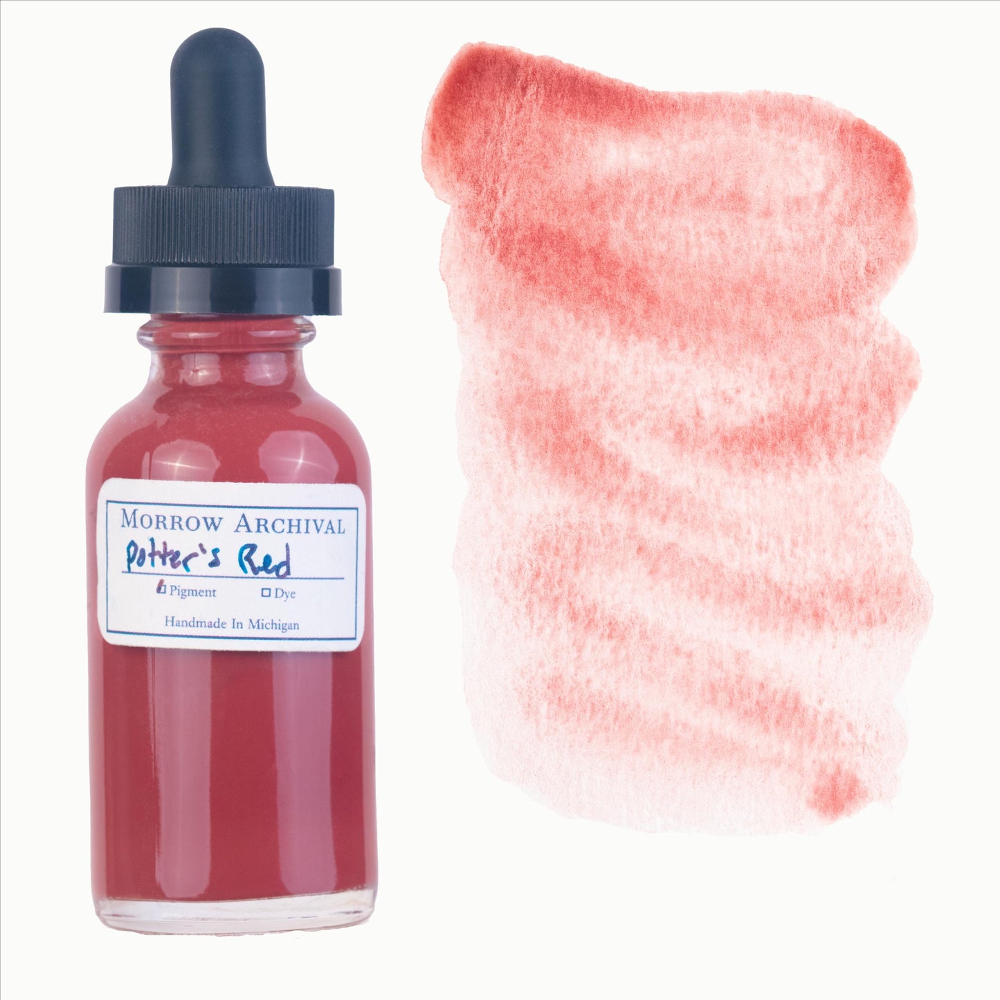 Potter's Red Watercolor Ink