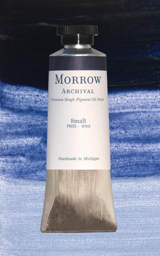 Smalt Deep Blue Oil Paint